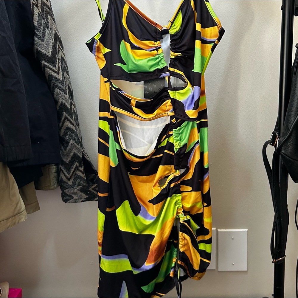 *BRAND NEW* with tags bodycon cutout mini dress from Fashion Nova